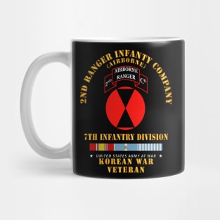 2nd Ranger Inf Company - 7th ID w KOREA SVC X 300 Mug